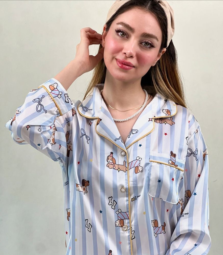 Image of لباس خواب ساتن دُرین