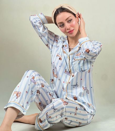 Image of لباس خواب ساتن دُرین